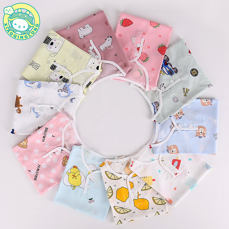 小青龙短袖棉绸男童薄款家居服