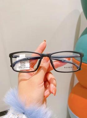 ROMEO罗密欧板材TR90运动男女款防滑镜框近视镜架眼镜全框C60063