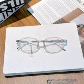 ROMEO罗密欧板材商务多边形男女款 镜框近视镜架眼镜全框超轻12007