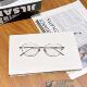 ROMEO罗密欧纯钛商务多边形女款 镜框近视镜架眼镜全框超轻22056