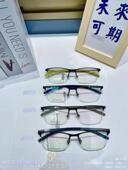 ROMEO罗密欧纯钛商务男款 眉毛镜框近视镜架眼镜半框双色电镀R035