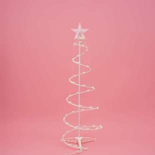 1.2米LED简约ins风诞氛围发光螺旋诞树灯