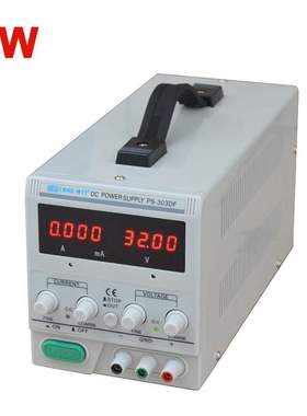 龙威全新PS303DF线性直流稳压电源高精度测试电镀LED电源老化电源