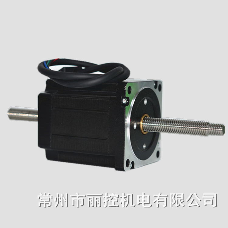 86丝杆电机/86直线电机/86贯通丝杆电机/直径14，导程4