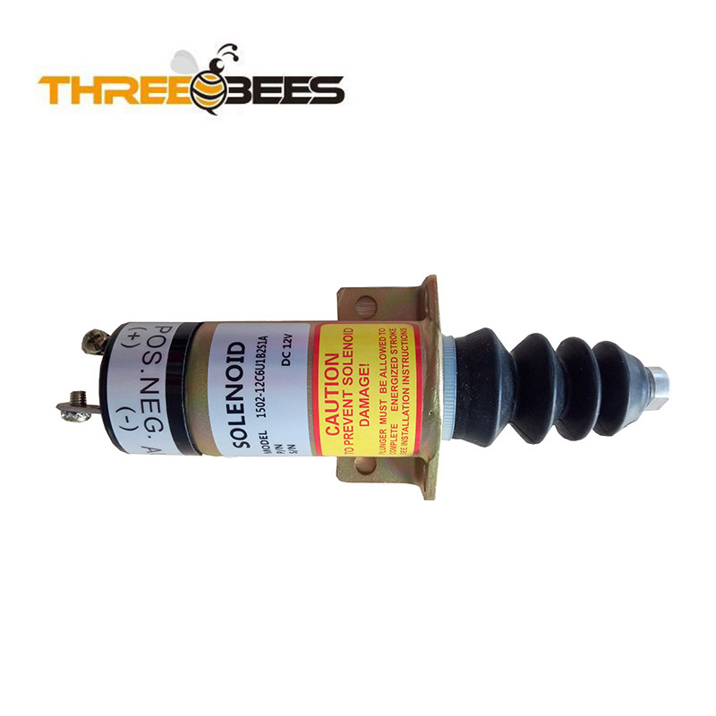 柴油发动机1502-12C6U1B2S1A停机电磁阀12V24V熄火器 SA-2944T