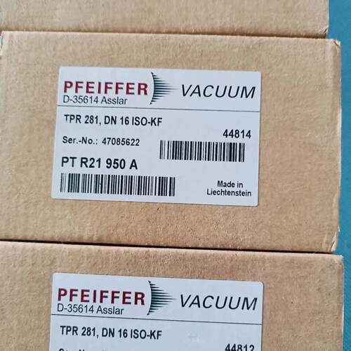 可议价普发真空计TPR281，PT R21 950 A，DN16
