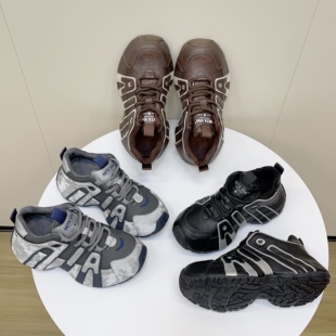 绒里！商场撤柜老爹鞋女冬季加绒运动休闲鞋百搭