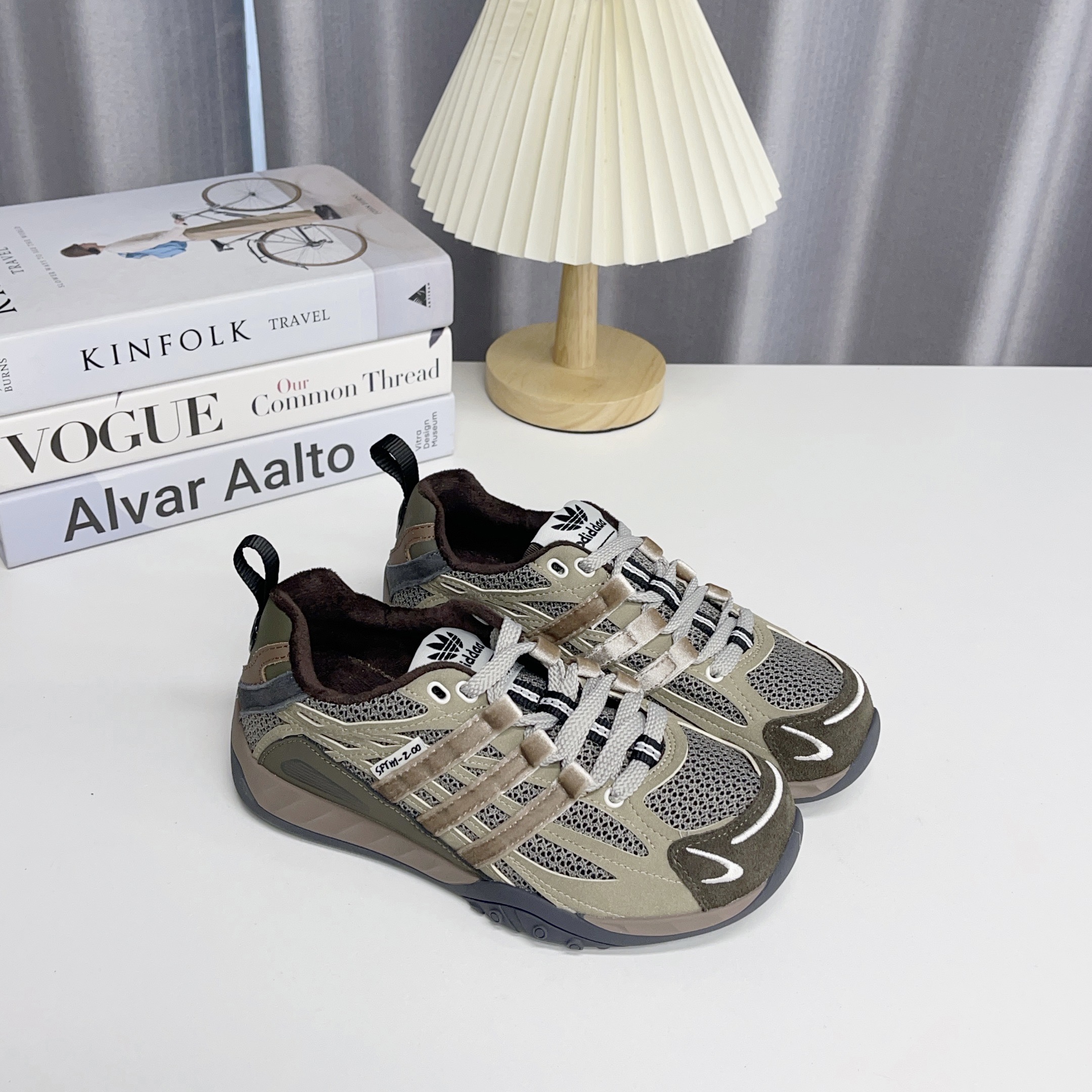 复古拼色德训鞋女2025冬季