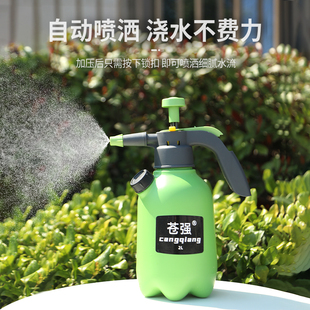 浇花家用清洁消毒喷水壶带量杯大容量细雾洒水壶 喷壶手动气压式