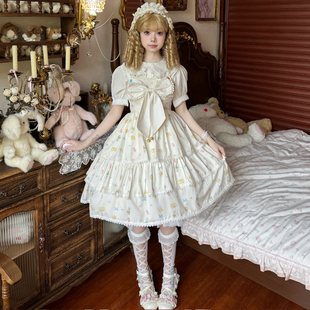 夏日柠檬 现货 果冻少女原创甜美lolita连衣裙洛丽塔jsk可爱风