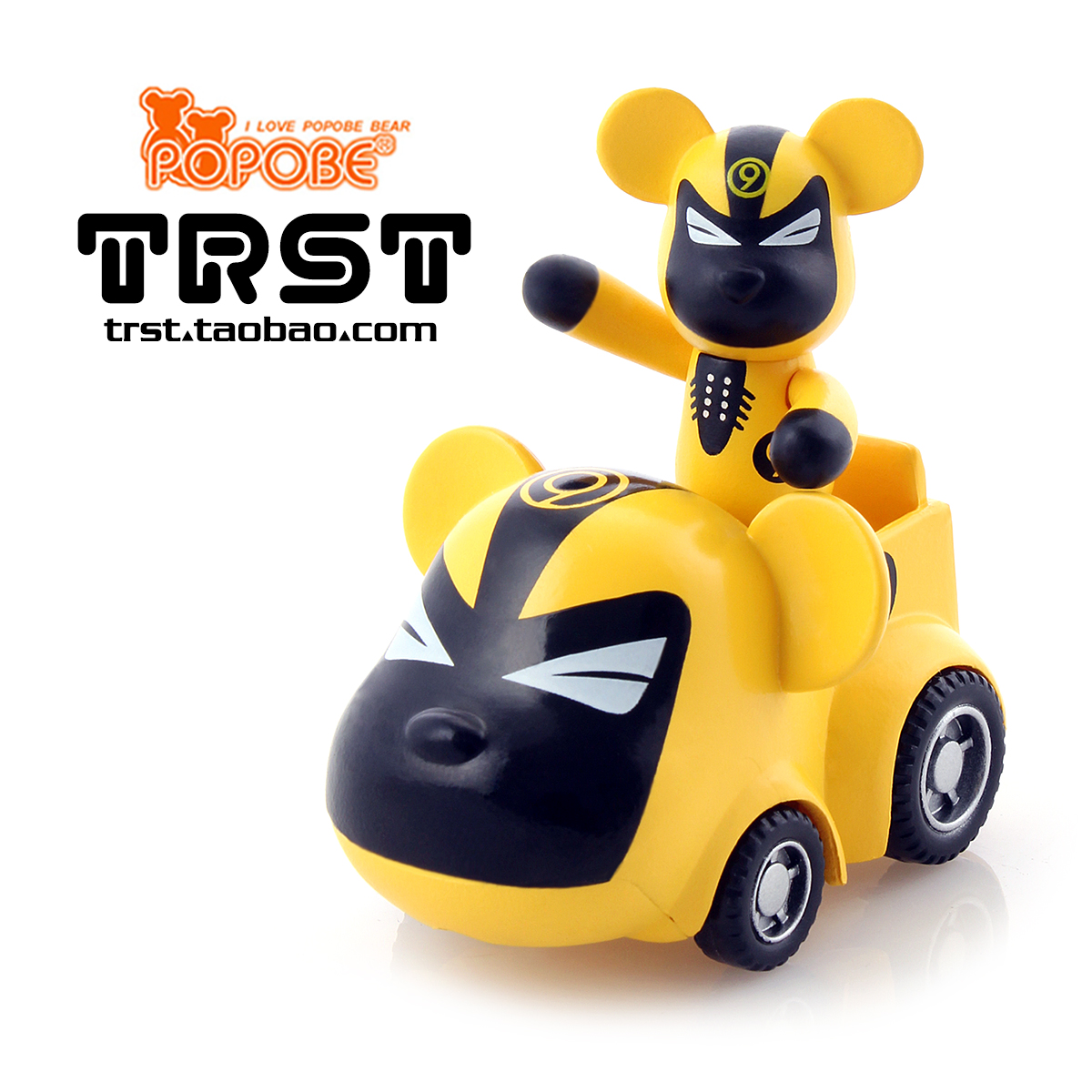 车载暴力熊摆件公仔