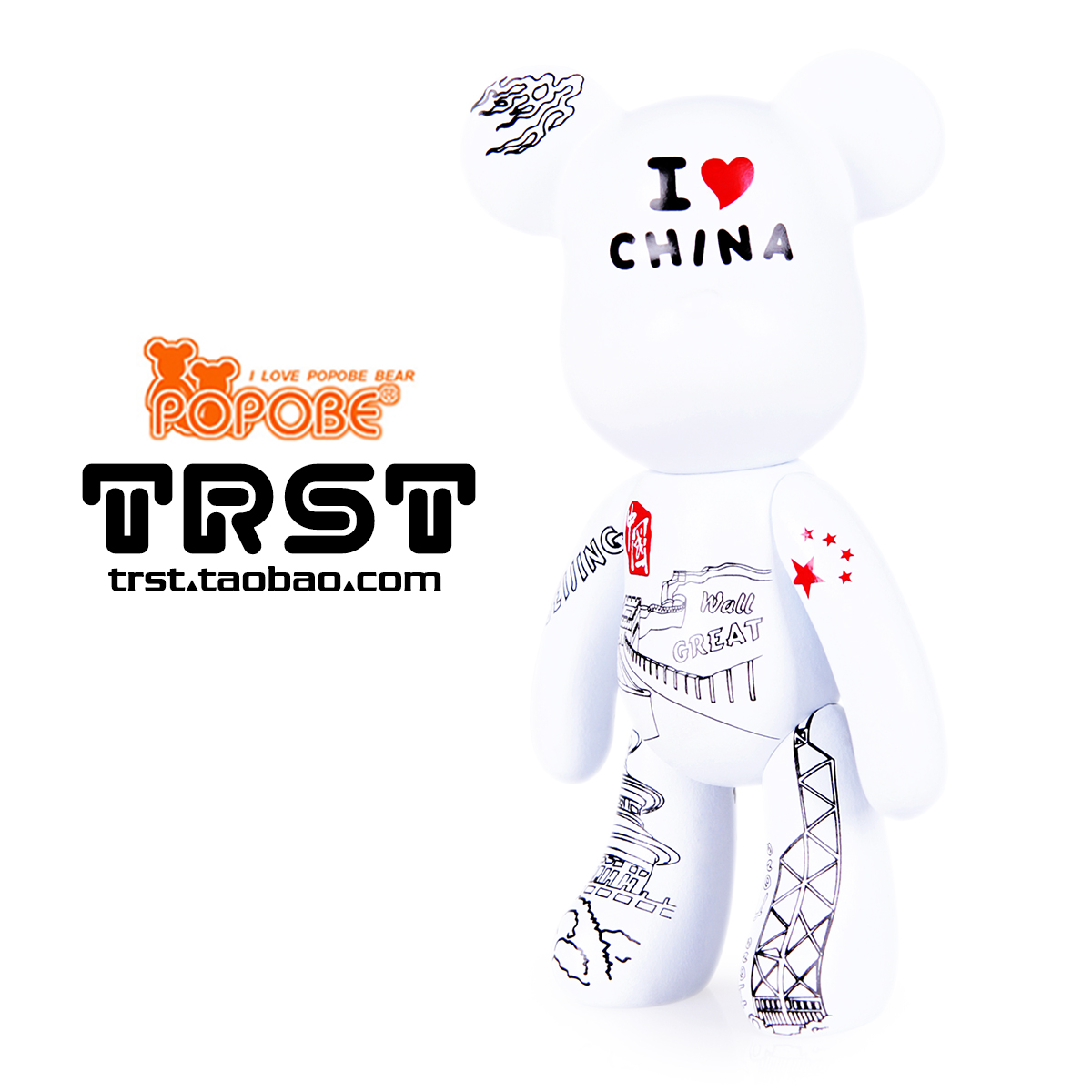 暴力熊摆件礼物玩偶公仔