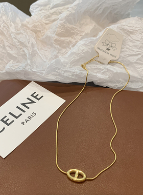 设计感简约精致百搭轻奢锁骨链