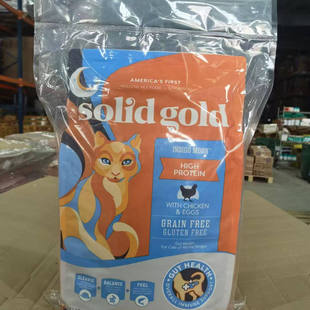 solidgold素力高猫粮金素鲜鸡肉苹果三文鱼鹌鹑南瓜12磅