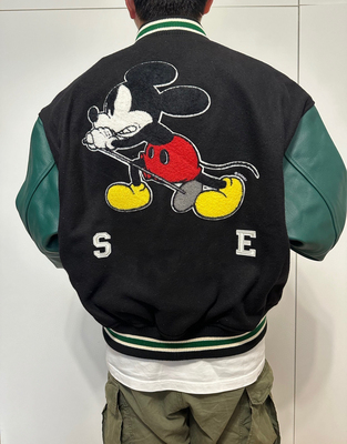 米老鼠 联名款 FW25 WEEK8 Varsity Jacket 米奇夹克外套棒球服