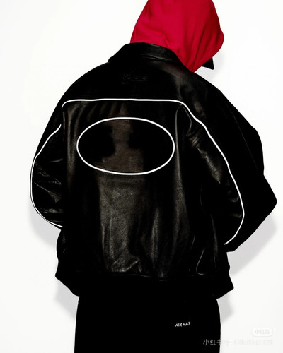 联名款 SS25 WEEK4 Leather Varsity Jacket 皮革校队夹克