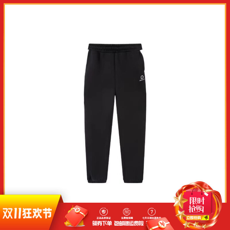 361度运动裤女裤春秋季新款撞色潮流休闲针织长裤收口跑步女卫裤