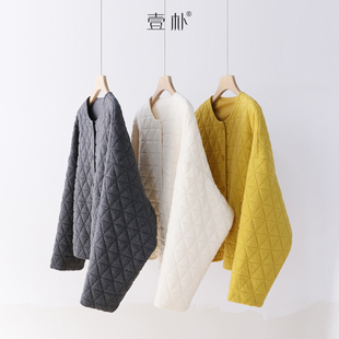 4SP352 夹棉加厚刀切棉短外套 宽松保暖小棉衣棉服上衣