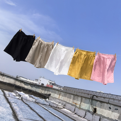 松紧腰百搭无品牌短裤