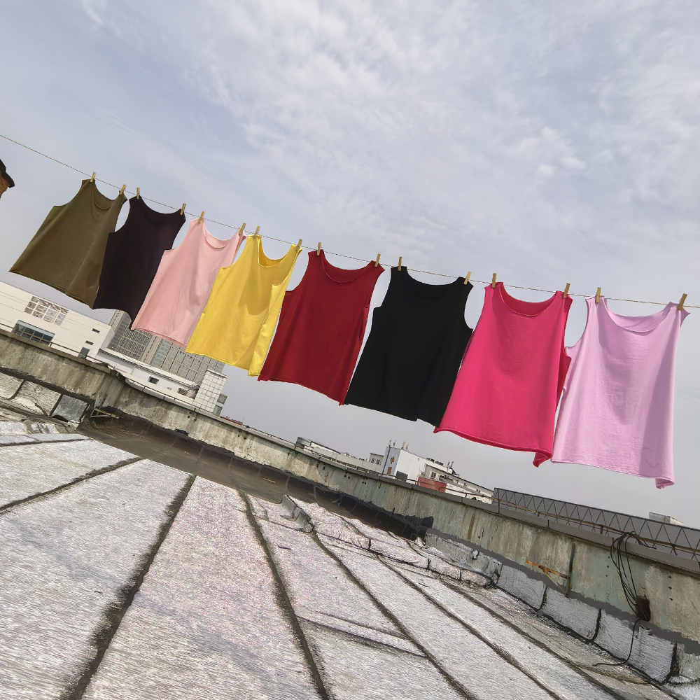 文艺纯色外穿无袖背心 宽松百搭内穿休闲上衣 5SP385