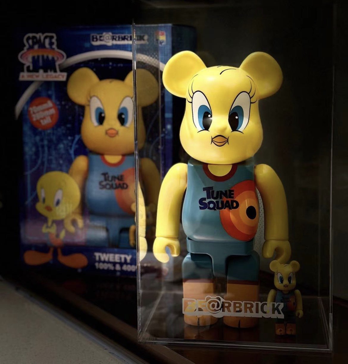 be@rbrick 空中大灌篮 新传奇 tweety 崔弟 潮流公仔 100% 400%