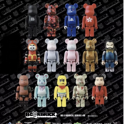 bearbrick48代 积木熊 BE@RBRICK 48代确认款 网红潮流玩具正品