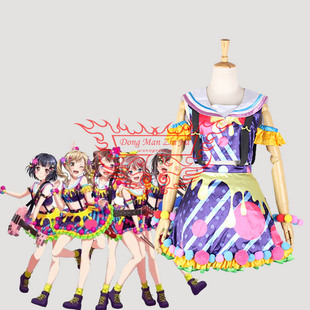 COS服装 BanGDream! Poppin’PartyNew_Costumes市谷有咲 新品