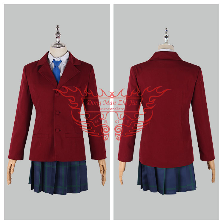 动漫之家cos服  邻座的怪同学 大原千鹤 水谷雫 女子制服 新品