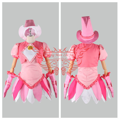 动漫之家cos服 小魔女DoReMi第三季变身服  春风 新品