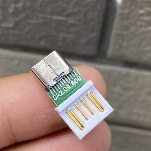 江哥10  PD座只USB公转口USBtypec母座Ctypec高品质口  转