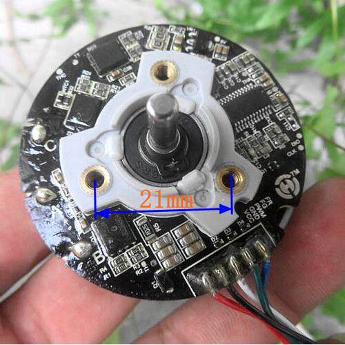 5022无刷电机 外转子 稀土中强磁 大功率 DC20V4000转 双滚珠轴承