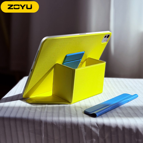 zoyu撞色双面夹增高横竖支撑轻薄