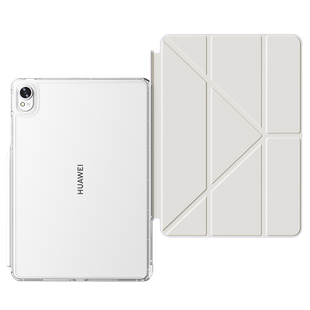 适用华为平板matepad115s保护套y折matepadair保护壳2024新款se透明23/21滑轨抽拉pro拆分12.2英寸防弯摔柔光