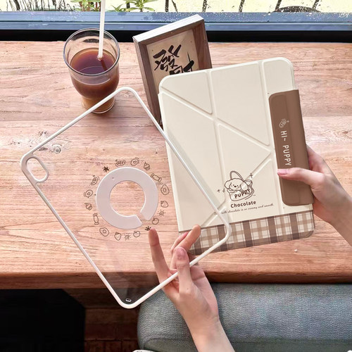 iPad磁吸旋转支架防摔平板壳