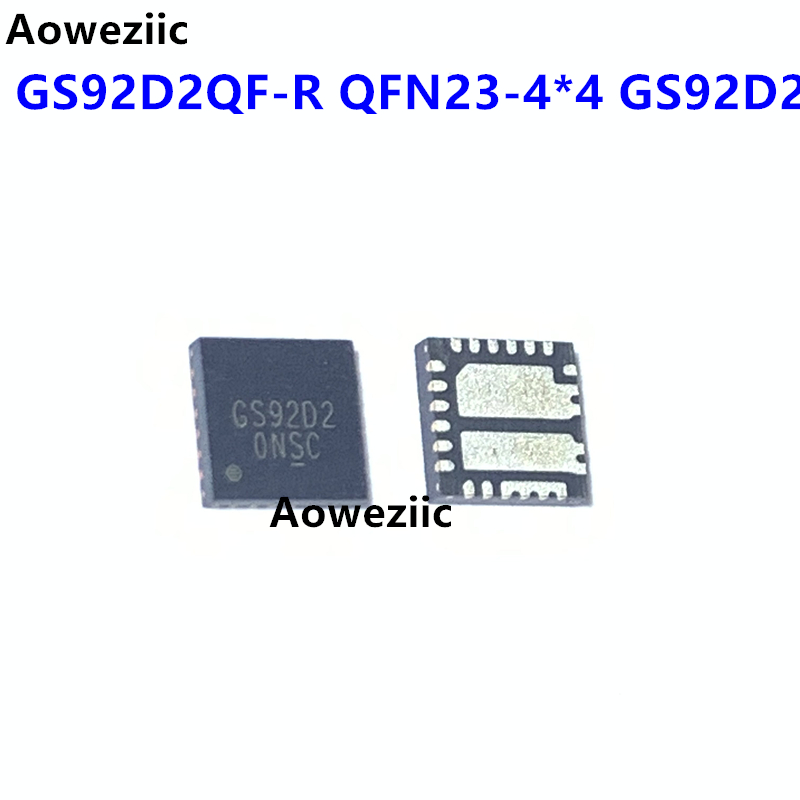 1个 GS92D2QF-R QFN23-4*4 GS92D2 大电流车充芯片IC 全新原装