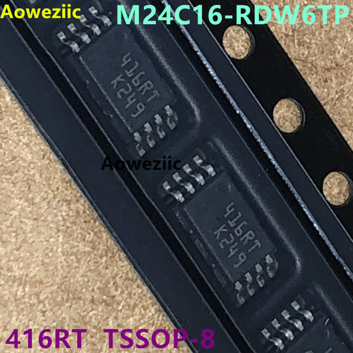 M24C16-RDW6TP TSSOP-8 丝印 416RT 24C16 可编程存储器芯片 全新