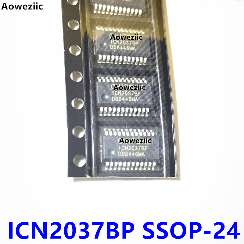 10个 ICN2037BP 贴片 SSOP-24 封装 LED恒流驱动IC 全新原装现货