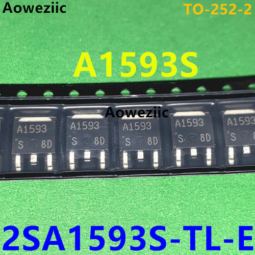 2SA1593S-TL-E 贴片TO-252-2 DPAK A1593S PNP 100V 2A 三极管BJT