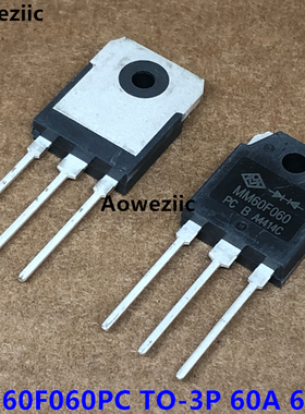 1个 MM60F060PC TO-3P 60A 600V 逆变器电焊机快恢复二极管 全新