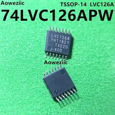 10个 74LVC126APW TSSOP-14 丝印 LVC126A 三态输出4通道 缓冲器