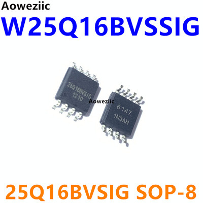W25Q16BVSSIG SOP-8 25Q16BVSIG 2MB闪存 16MBit 储存器芯片 全新