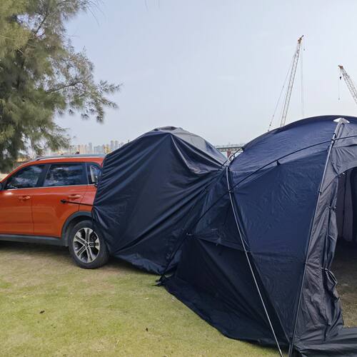 户外露营速开穹顶网纱内帐长廊云界车尾连接件遮阳棚四季防蚊防雨