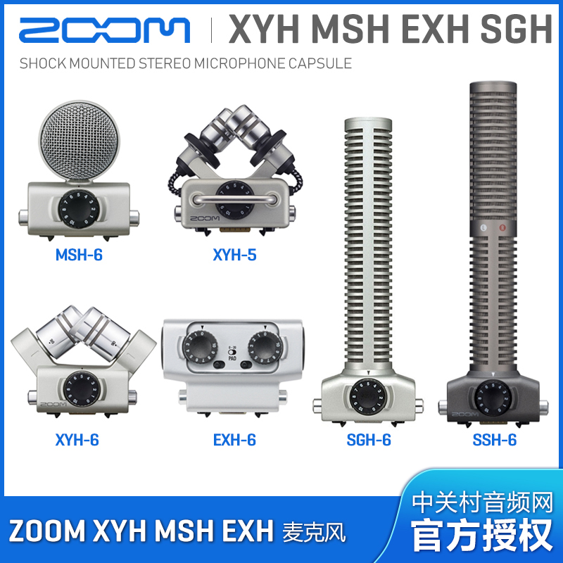 ZOOMH5H6H8录音机话筒头