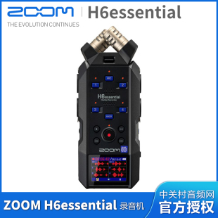 ZOOM H6essential H6e 32Bit XY麦克风 6通道手持录音机 录音笔