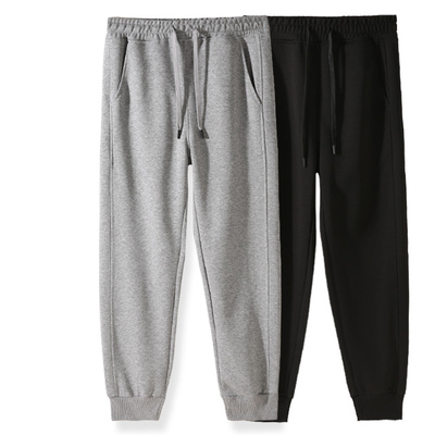 运动休闲松紧腰束脚束脚男士