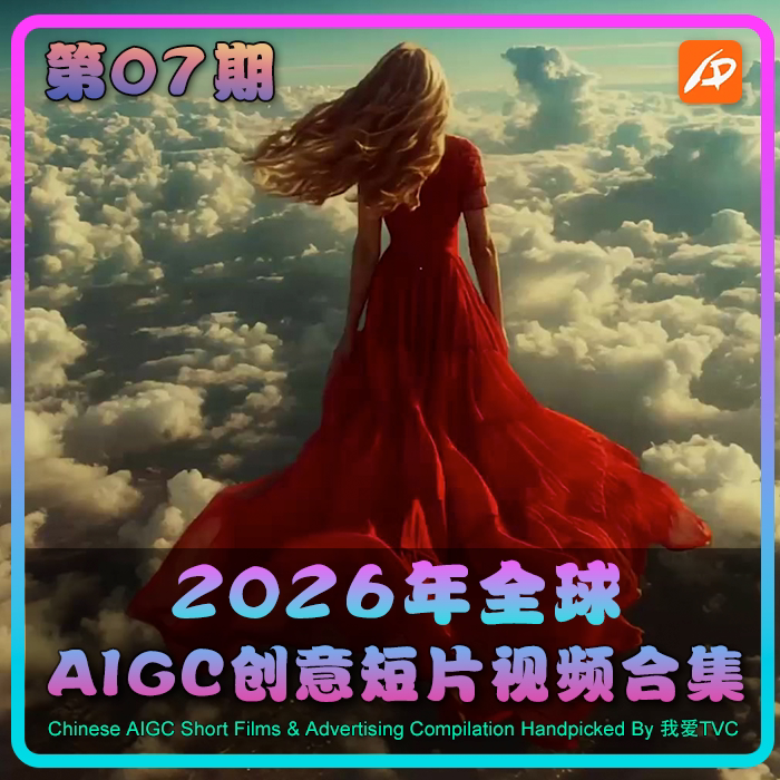 2026年全球AIGC创意艺术短片高清视频素材合集第07期案例样片参考