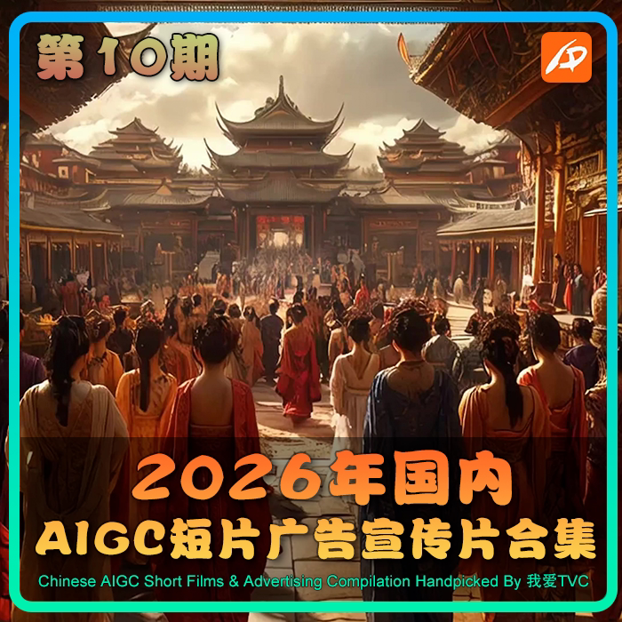 2026国内AIGC创意短片广告宣传片高清视频合集第10期学习参考素材
