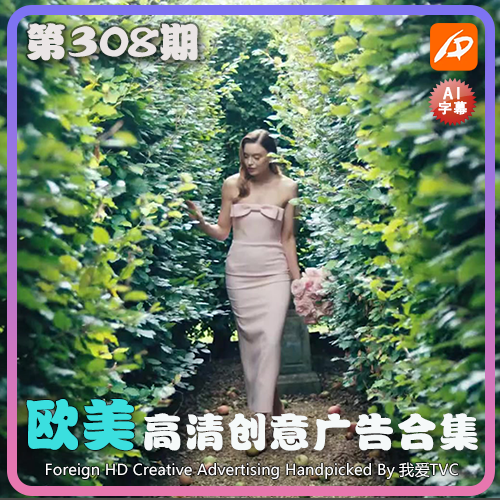 欧美高清酷炫创意广告第308期升级版脑洞视频素材 AI中文字幕
