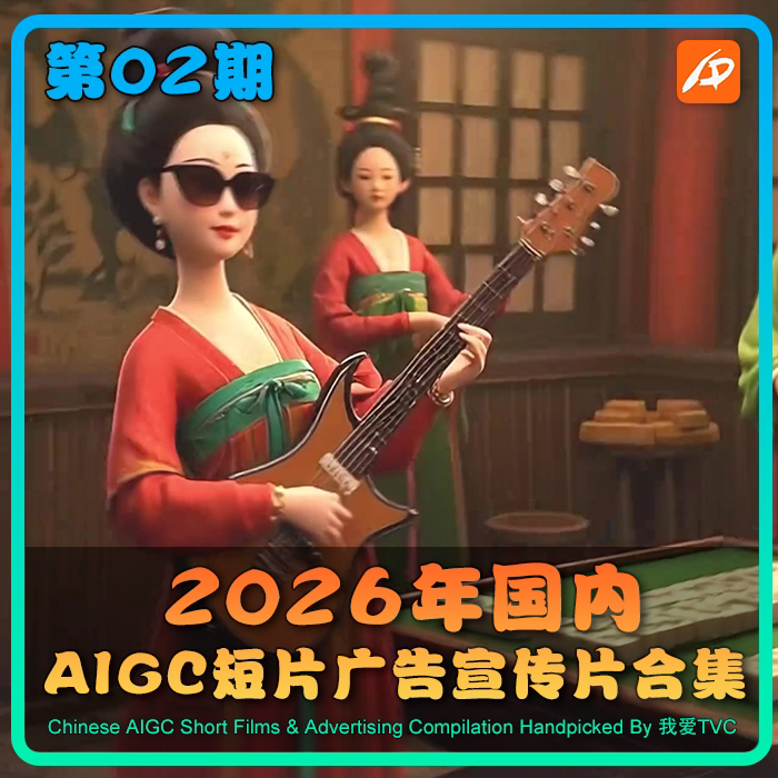 2026国内AIGC创意短片广告宣传片高清合集第02期视频素材参考样片