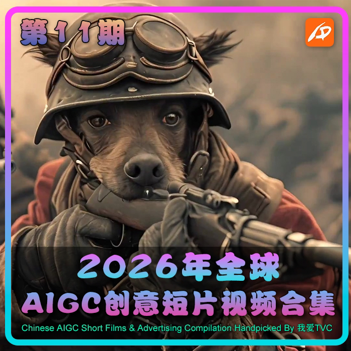 2026年全球AIGC创意艺术短片高清视频素材合集第11期案例样片参考